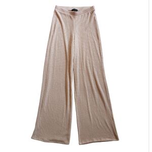 Wide Leg Cream Pants